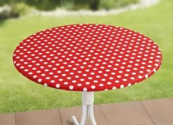 Abwaschbare Spann-Tischdecke