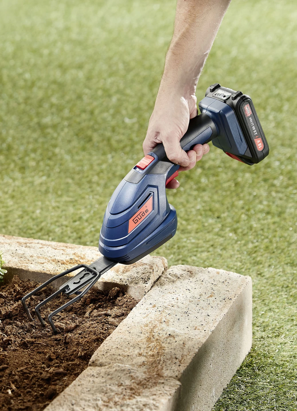 Akku-Gartenpflege-Set 3-in-1 Für Garten-Akkusystem 4 Akku-Gartenpflege-Set 3-in-1 Für Garten-Akkusystem – Bild 2