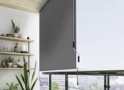 Balkonbeschattung Mit Kurbelantrieb