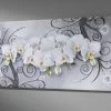 Bild Mit Dem Titel Orchideen -Deko Garten Verkauf bild mit dem titel orchideen farbe weiss silber