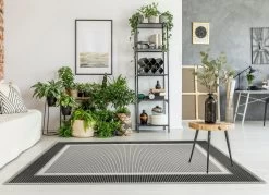 Brücken Und Teppich Für Drinnen Und Draußen -Deko Garten Verkauf bruecken und teppich fuer drinnen und draussen farbe anthrazit groesse 288