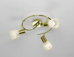 Deckenleuchte Aus Mattem Metall -Deko Garten Verkauf deckenleuchte aus mattem metall farbe messing 1