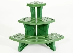 Dekorative Pflanzentreppe Mit 3 Stufen