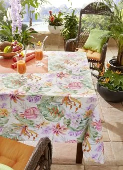 Digitalbedruckte Tischdecke Aus 100% Baumwolle 6 Digitalbedruckte Tischdecke Aus 100% Baumwolle -Deko Garten Verkauf digitalbedruckte tischdecke aus 100 baumwolle farbe multicolor groesse 108 1