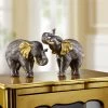 Elefanten, 2er-Set -Deko Garten Verkauf elefanten 2er set farbe grau gold
