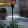 Elegante LED-Fackel Aus Metall 2 Elegante LED-Fackel Aus Metall -Deko Garten Verkauf elegante led fackel aus metall farbe schwarz