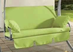 Ersatzauflagen Zu Hollywood-Schaukeln -Deko Garten Verkauf ersatzauflagen zu hollywood schaukeln farbe gruen 1