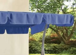 Ersatzdach Für Hollywood-Schaukeln -Deko Garten Verkauf ersatzdach fuer hollywood schaukeln farbe azurblau 1