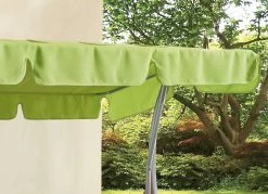 Ersatzdächer Für Hollywood-Schaukeln -Deko Garten Verkauf ersatzdaecher fuer hollywood schaukeln farbe apfelgruen