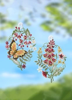 Fensterbilder Mit Saughaken, 2er-Set