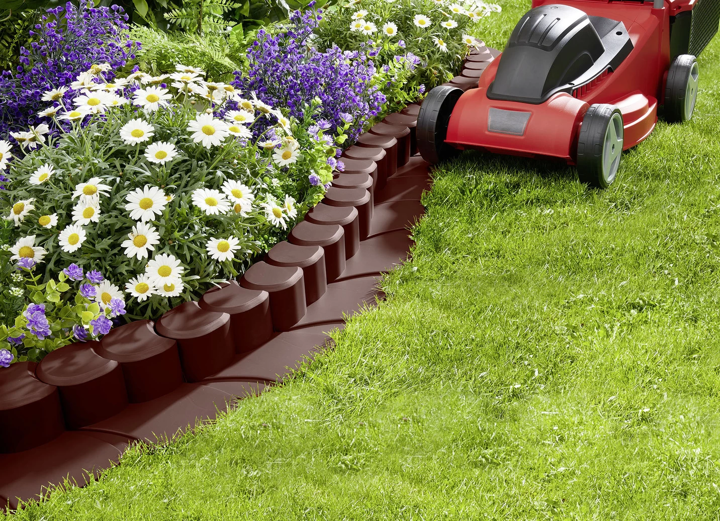 Flexi-Rasenkante, 8er-Set, Mit Fahrspur 6 Flexi-Rasenkante, 8er-Set, Mit Fahrspur – Bild 4