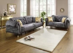 Frei Im Raum Aufstellbare Polstermöbel -Deko Garten Verkauf frei im raum aufstellbare polstermoebel farbe grau 5