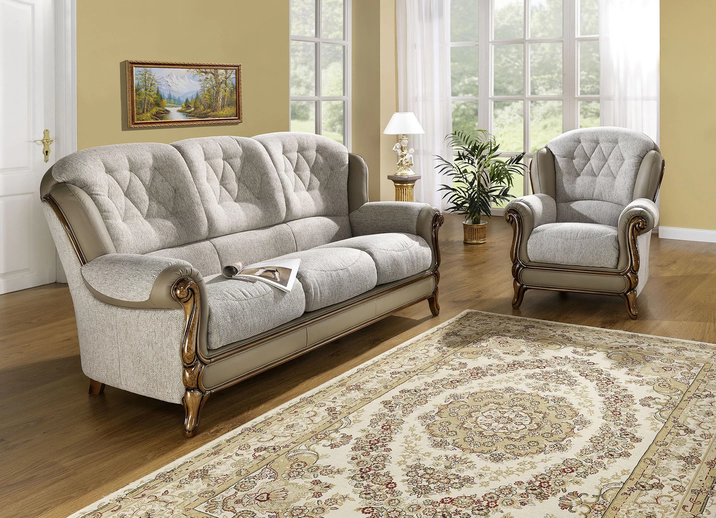 Frei Im Raum Aufstellbare Polstermöbel Mit Edlen Holzchatosen 7 Frei Im Raum Aufstellbare Polstermöbel Mit Edlen Holzchatosen – Bild 5