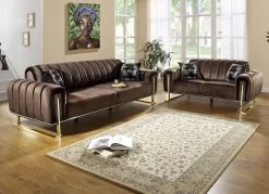 Frei Im Raum Aufstellbare Polstermöbel Mit Stabilem Metallgestell -Deko Garten Verkauf frei im raum aufstellbare polstermoebel mit stabilem metallgestell farbe braun 1