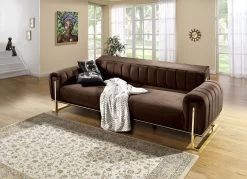 Frei Im Raum Aufstellbare Polstermöbel Mit Stabilem Metallgestell -Deko Garten Verkauf frei im raum aufstellbare polstermoebel mit stabilem metallgestell farbe braun 2