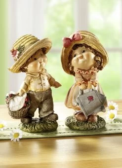 Gartenkinder, 2er-Set -Deko Garten Verkauf gartenkinder 2er set farbe bunt 2