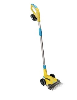 Gloria FineCut Akku-Einhandmäher -Deko Garten Verkauf gloria finecut akku einhandmaeher farbe gelb blau 1