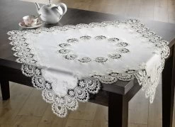 Herrliche Accessoires Aus Plauener Spitze -Deko Garten Verkauf herrliche accessoires aus plauener spitze farbe creme groesse 301 3