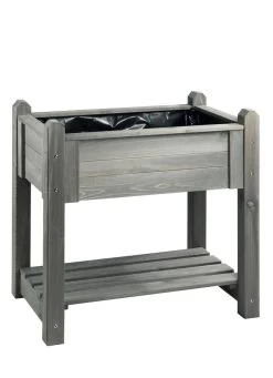 Hochbeet Aus Kiefernholz -Deko Garten Verkauf hochbeet aus kiefernholz farbe vintage grau