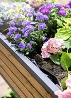 Hochbeet Cube Elements Aus Metall Und Nadelholz -Deko Garten Verkauf hochbeet cube elements aus metall und nadelholz farbe schwarz 2