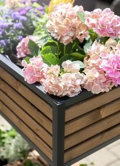 Hochbeet Cube Elements Aus Metall Und Nadelholz -Deko Garten Verkauf hochbeet cube elements aus metall und nadelholz farbe schwarz 4