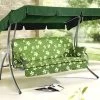 Hollywoodschaukel Mit Vorverzinktem Und Pulverbeschichtetem Stahlrohrgestell -Deko Garten Verkauf hollywoodschaukel mit vorverzinktem und pulverbeschichtetem stahlrohrgestell farbe gruen