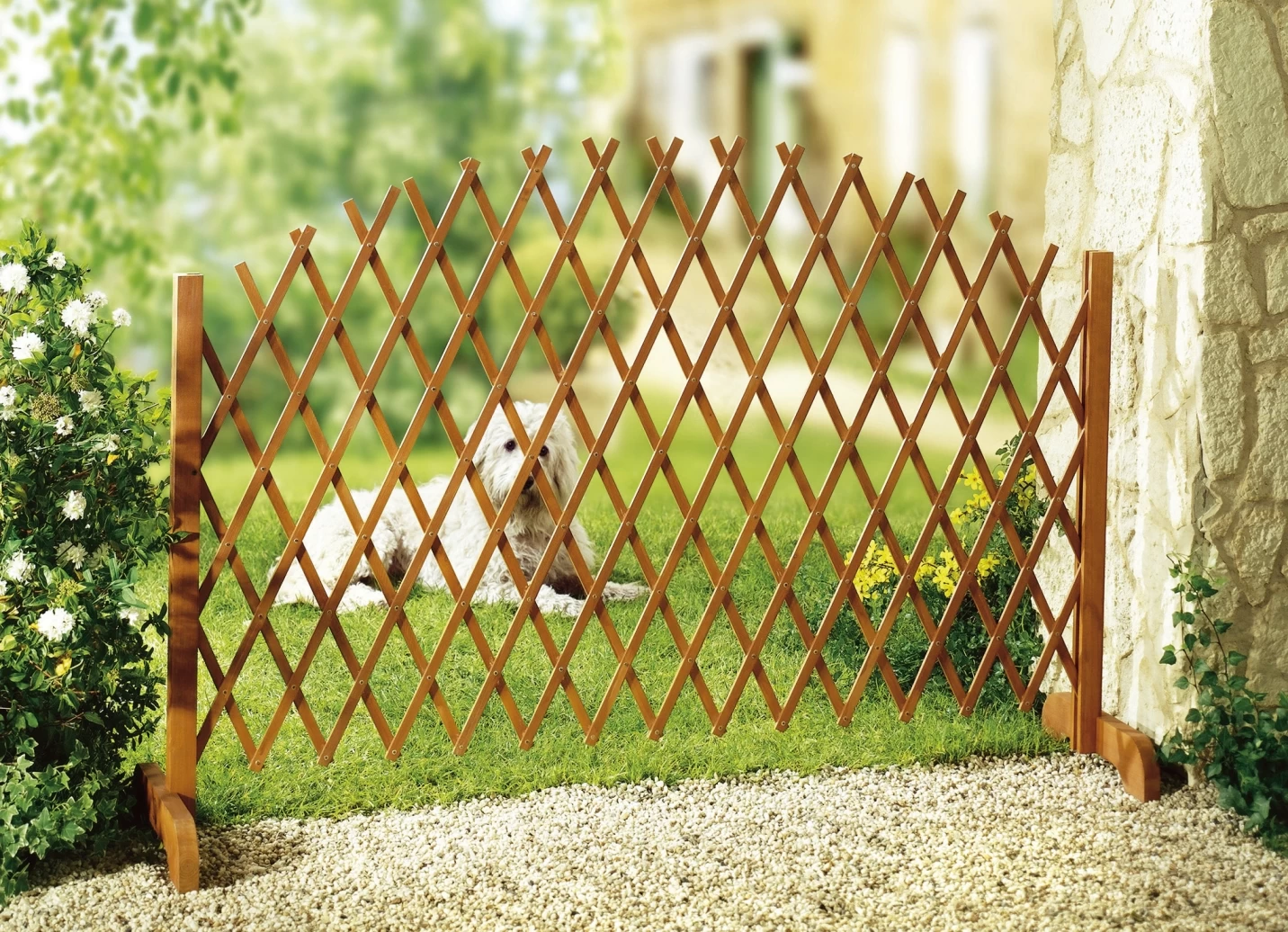 Holz-Spalier Variabel Ausziehbar 4 Holz-Spalier Variabel Ausziehbar – Bild 2