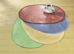 Klassisch Marmorierte Wachstuch-Tischdecke -Deko Garten Verkauf klassisch marmorierte wachstuch tischdecke farbe blau groesse 108 2