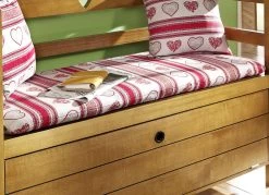 Komfortable Bankauflage Und 2-teiliges Kissen-Set -Deko Garten Verkauf komfortable bankauflage und 2 teiliges kissen set farbe rot 2