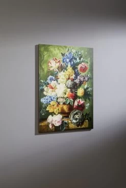 Kunstdruck Blumenmalerei -Deko Garten Verkauf kunstdruck blumenmalerei farbe bunt 1