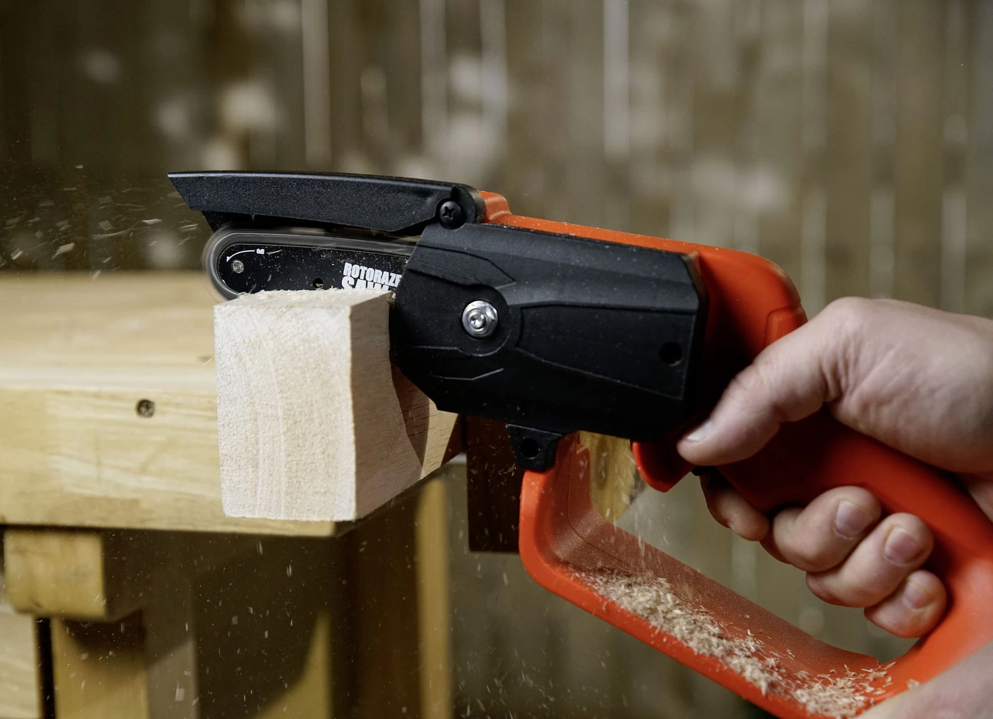 Mini-Kettensäge Rotorazer 4 Mini-Kettensäge Rotorazer – Bild 2