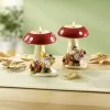 Originell Gestaltete Teelichthalter, 2er-Set 2 Originell Gestaltete Teelichthalter, 2er-Set -Deko Garten Verkauf originell gestaltete teelichthalter 2er set farbe rot beige
