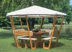 Pavillon Mit Zubehör