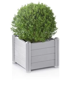 Pflanzkasten Aus Wetterbeständigem Kunststoff -Deko Garten Verkauf pflanzkasten aus wetterbestaendigem kunststoff farbe steingrau