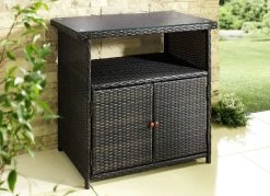 Praktisches Sideboard Für Garten Oder Terrasse -Deko Garten Verkauf praktisches sideboard fuer garten oder terrasse farbe braun 2