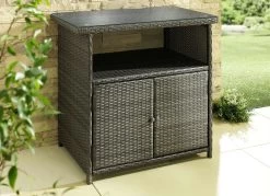 Praktisches Sideboard Für Garten Oder Terrasse -Deko Garten Verkauf praktisches sideboard fuer garten oder terrasse farbe grau 2