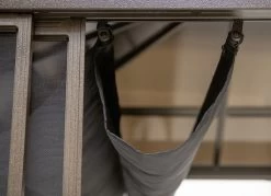 SOJAG Aluminium Pavillon Castel In Edlem Bronzeton -Deko Garten Verkauf sojag aluminium pavillon castel in edlem bronzeton farbe bronze 4