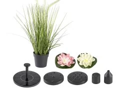 Solar-Brunnen-Set Für Brunnen Und Teiche -Deko Garten Verkauf solar brunnen set fuer brunnen und teiche farbe bunt 1