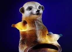 Solarbetriebene Vogeltränke -Deko Garten Verkauf solarbetriebene vogeltraenke farbe braun 1