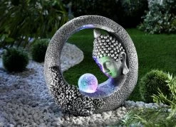 Solarleuchte Buddha