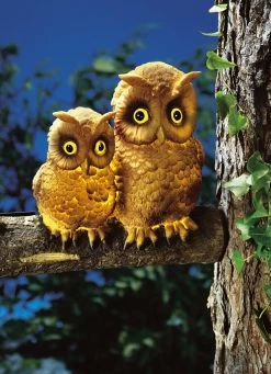 Solarleuchte, Eulenpaar