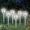 Solarleuchten, 6er-Set -Deko Garten Verkauf solarleuchten 6er set farbe edelstahl
