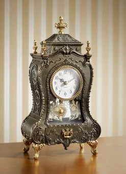 Spieluhr In Antiker Verkleidung -Deko Garten Verkauf spieluhr in antiker verkleidung farbe braun gold