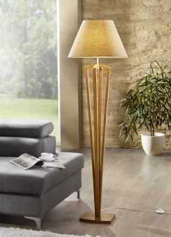 Stehleuchte Aus Massivem Eichenholz