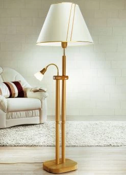 Stehleuchte Mit Leselampe