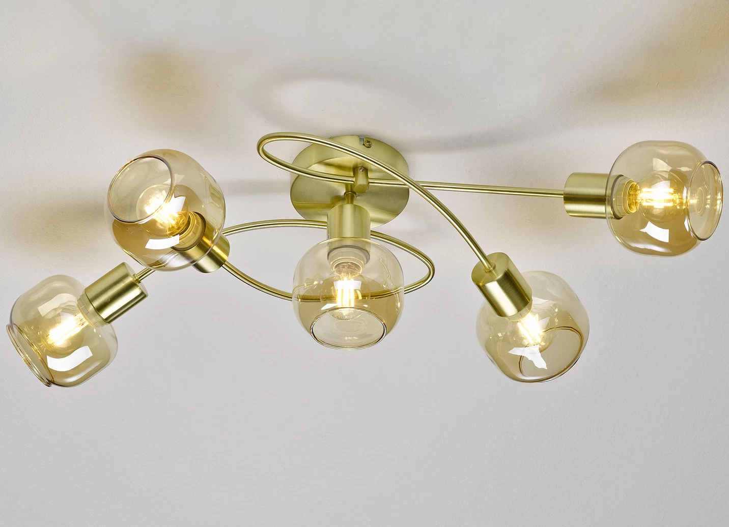 Stilechte Deckenleuchten Mit Getöntem Glas 5 Stilechte Deckenleuchten Mit Getöntem Glas – Bild 3