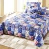 Tagesdecken Und Kissenbezüge In Patchwork-Optik Aus Baumwolle -Deko Garten Verkauf tagesdecken und kissenbezuege in patchwork optik aus baumwolle farbe blau groesse 920