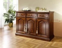 Teilmassive Kommode Mit Echtholzfurnier -Deko Garten Verkauf teilmassive kommode mit echtholzfurnier farbe nussbaum 1