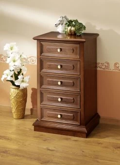 Teilmassive Kommode Mit Echtholzfurnier -Deko Garten Verkauf teilmassive kommode mit echtholzfurnier farbe nussbaum