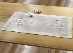 Tisch- Und Raumdekoration Mit Rotkehlchen-Motiv -Deko Garten Verkauf tisch und raumdekoration mit rotkehlchen motiv farbe sekt bunt groesse 404 1